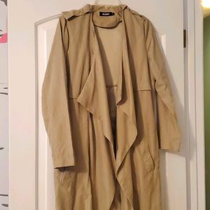 Missguided trench coat